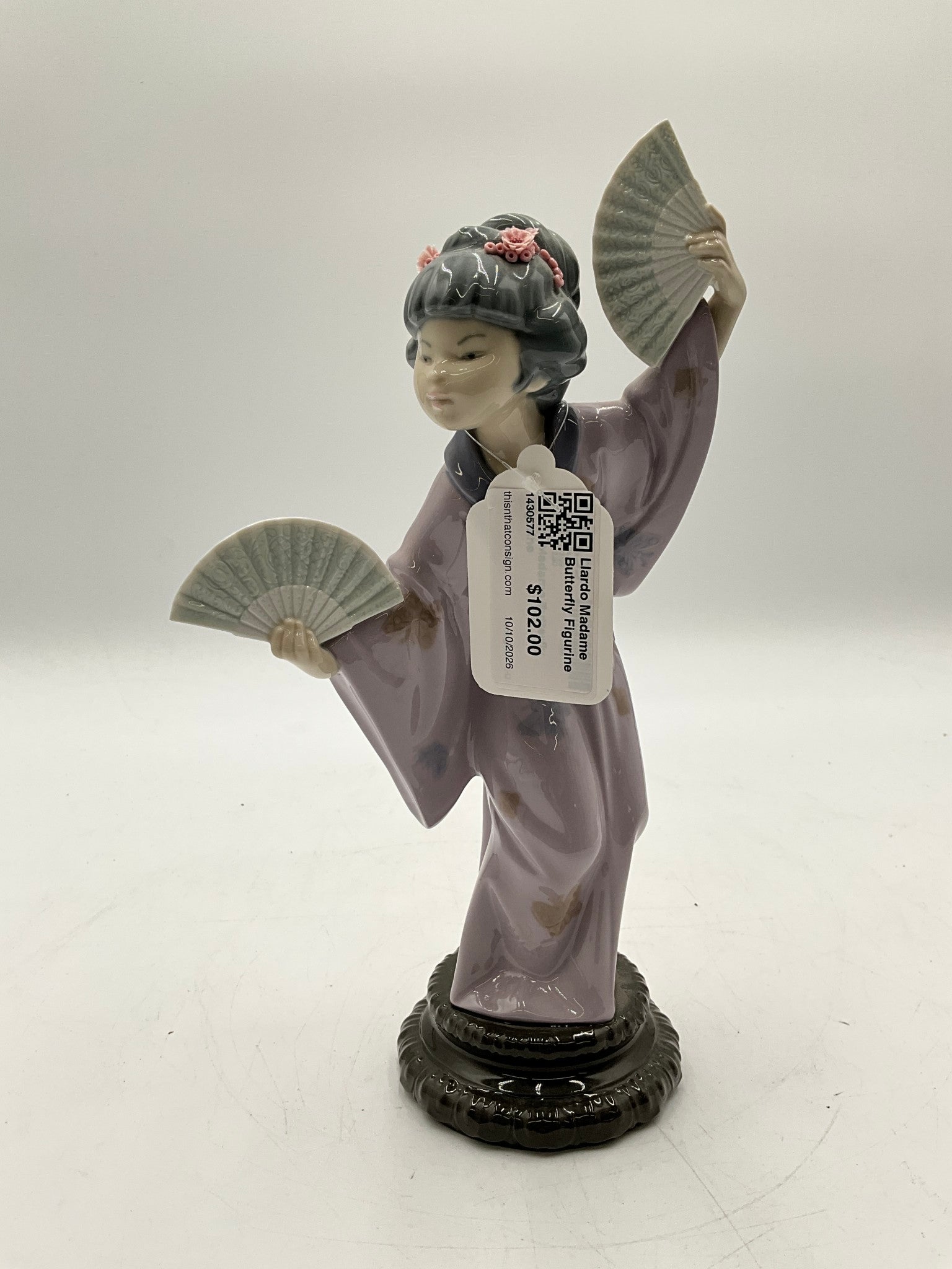 Llardo Madame Butterfly Figurine